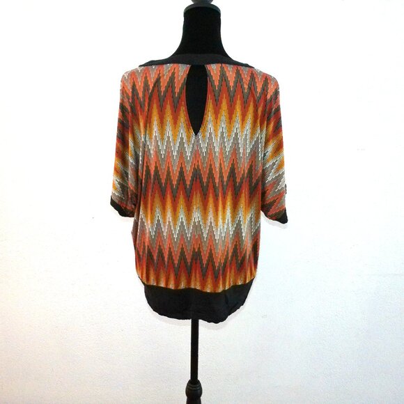 Aria, Orange/Yellow/black T-shirt - Picture 5 of 8